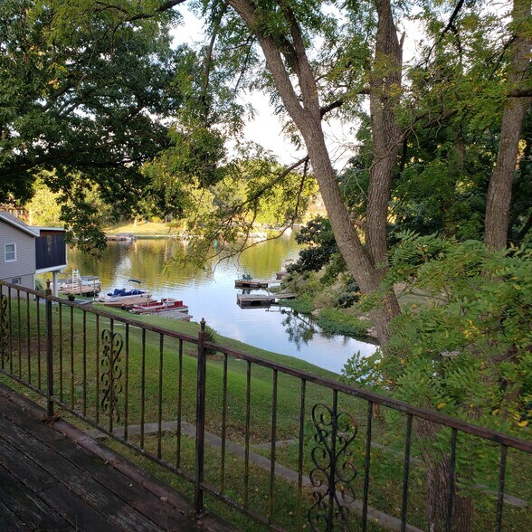view from deck - 719 NW South Shore Dr