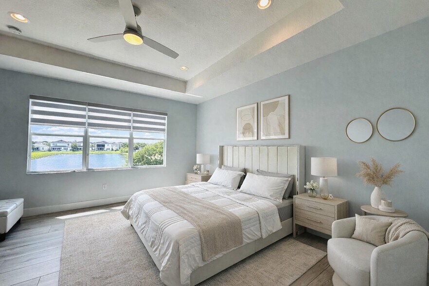 MASTER BEDROOM - 15377 Green River Ct