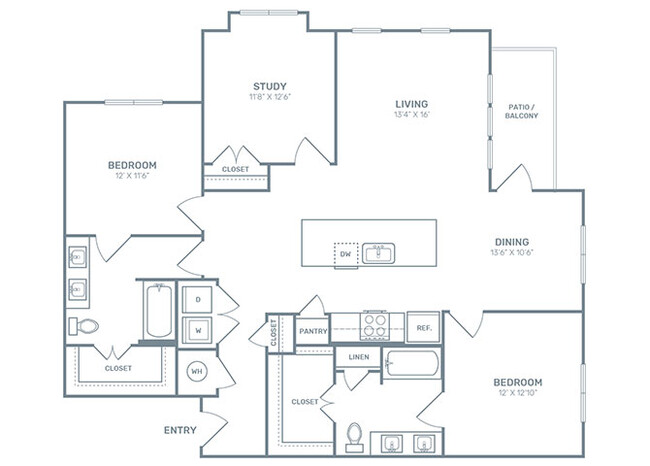 Floorplan - Retreat at Ironhorse