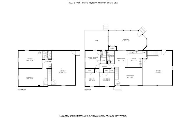 Building Photo - Beautiful 3 Bed 2.5 Bath Ranch Home with Garage in Raytown, MO