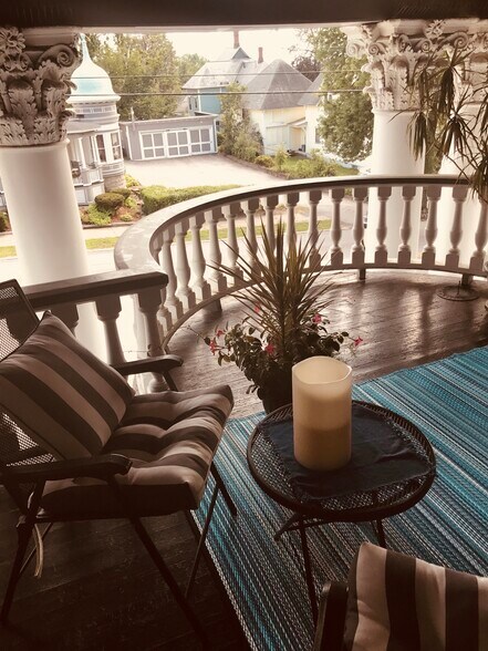 Front balcony - 488 Hanover St