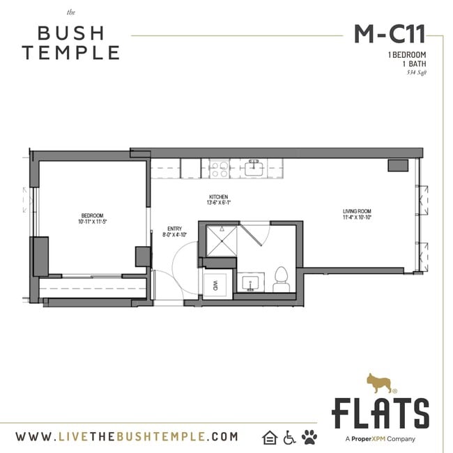 Floorplan - The Bush Temple II