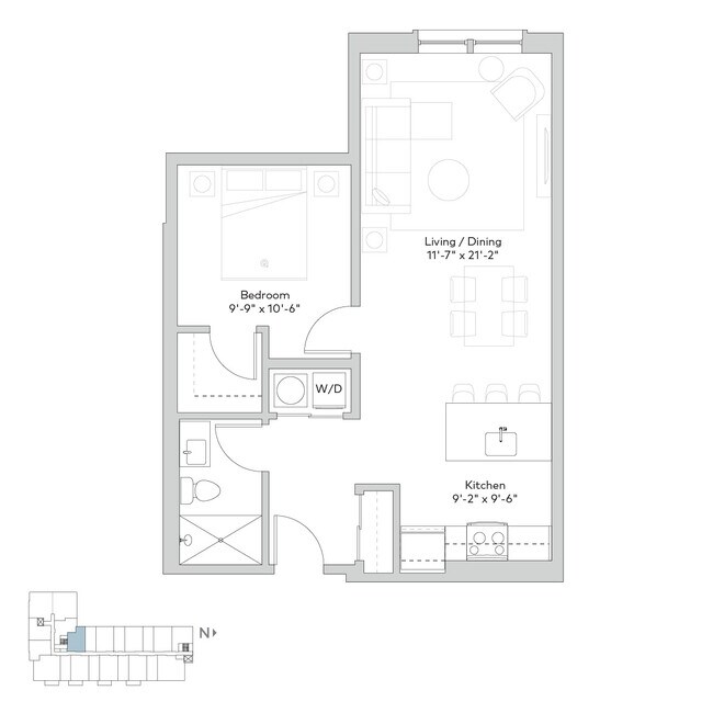 Floorplan - 520 East