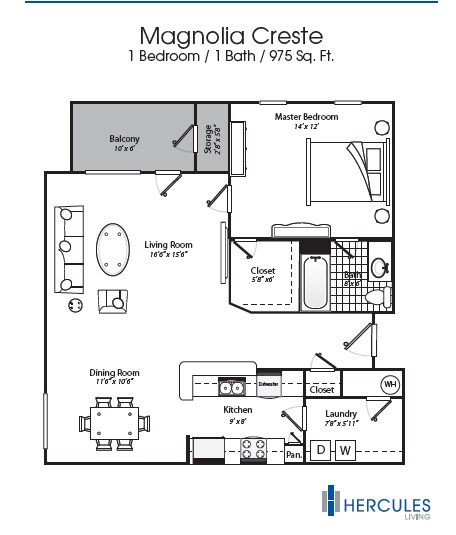 Floorplan - Magnolia Creste