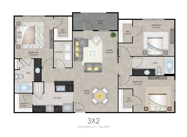 Floorplan - The Haven at Commons Park