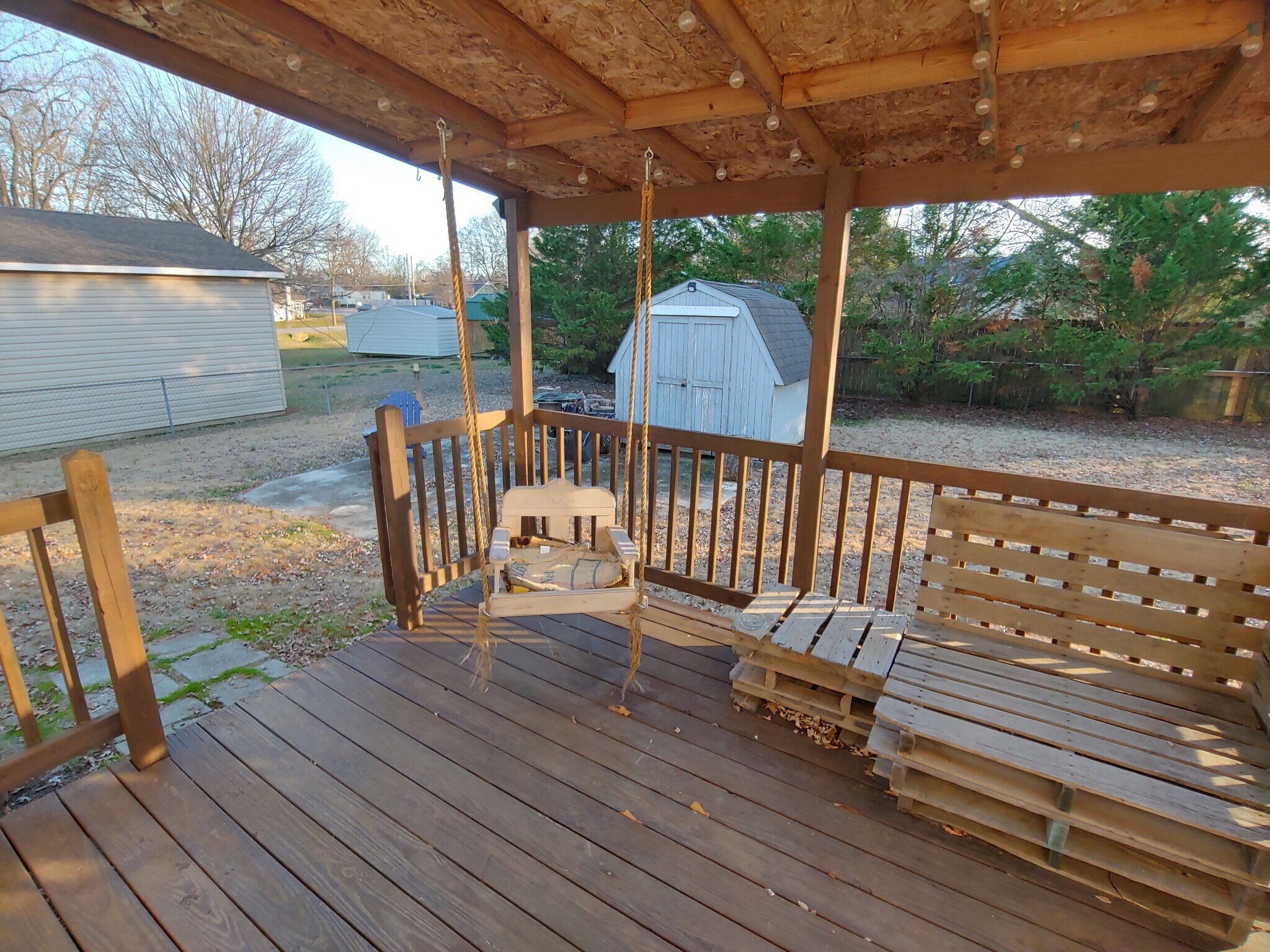 Rear Porch - 1208 Brunner St NW