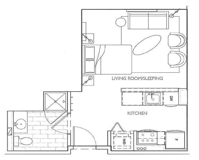 Floorplan - Montserrat at Loyola Station