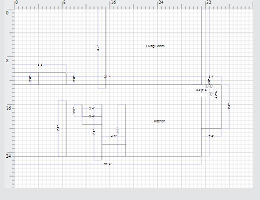 Rough floor plan - 903 Sherers Hill Rd
