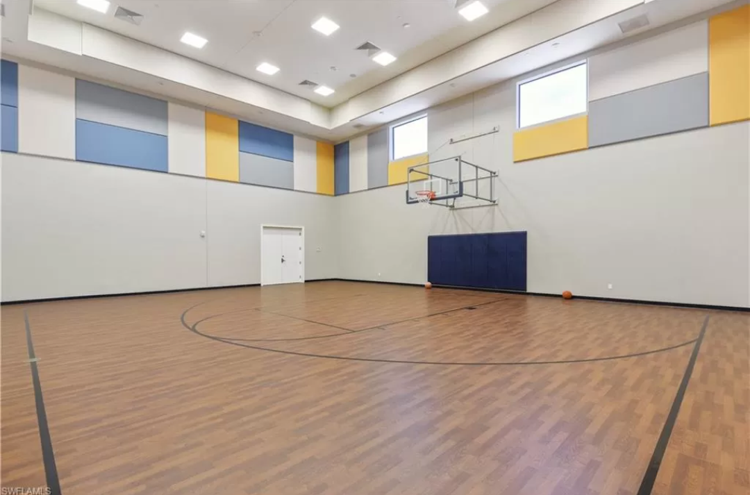 Indoor basketball court - 11899 Five Waters Cir