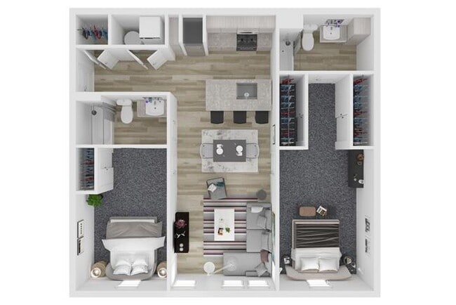 Floorplan - The Clara Apartments