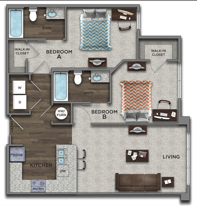 Floorplan - Statehouse Highline