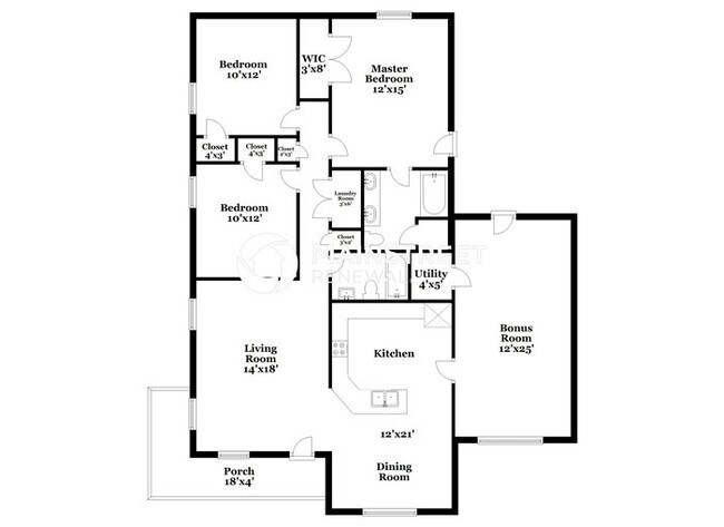 Building Photo - 3 Bedroom Pet-Friendly Home in La Vergne, TN with Main Street Renewal