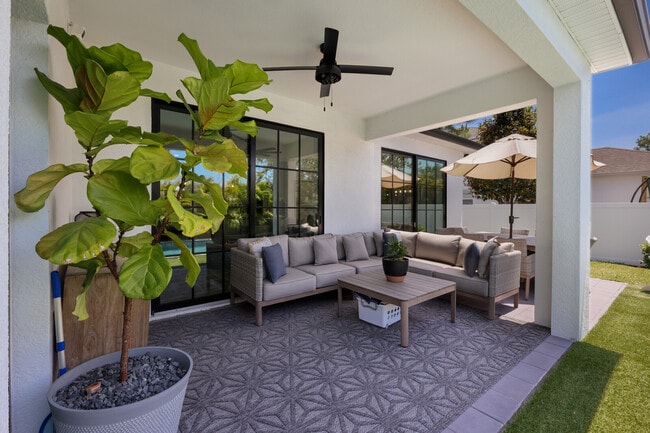 Back patio - 3224 S East Ave