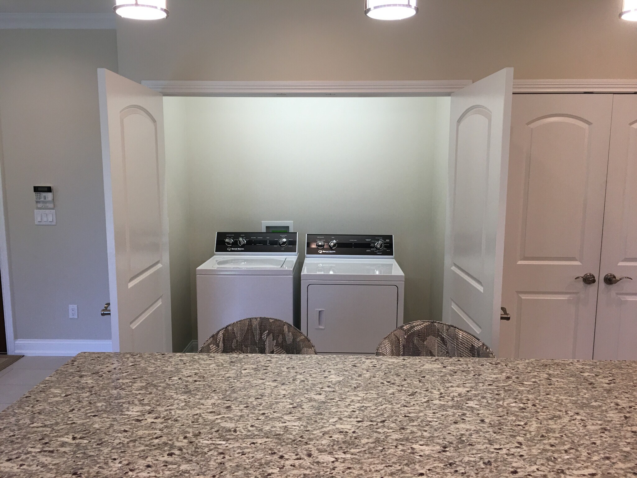Washer and dryer hookups - 2612 Tucker Station Rd