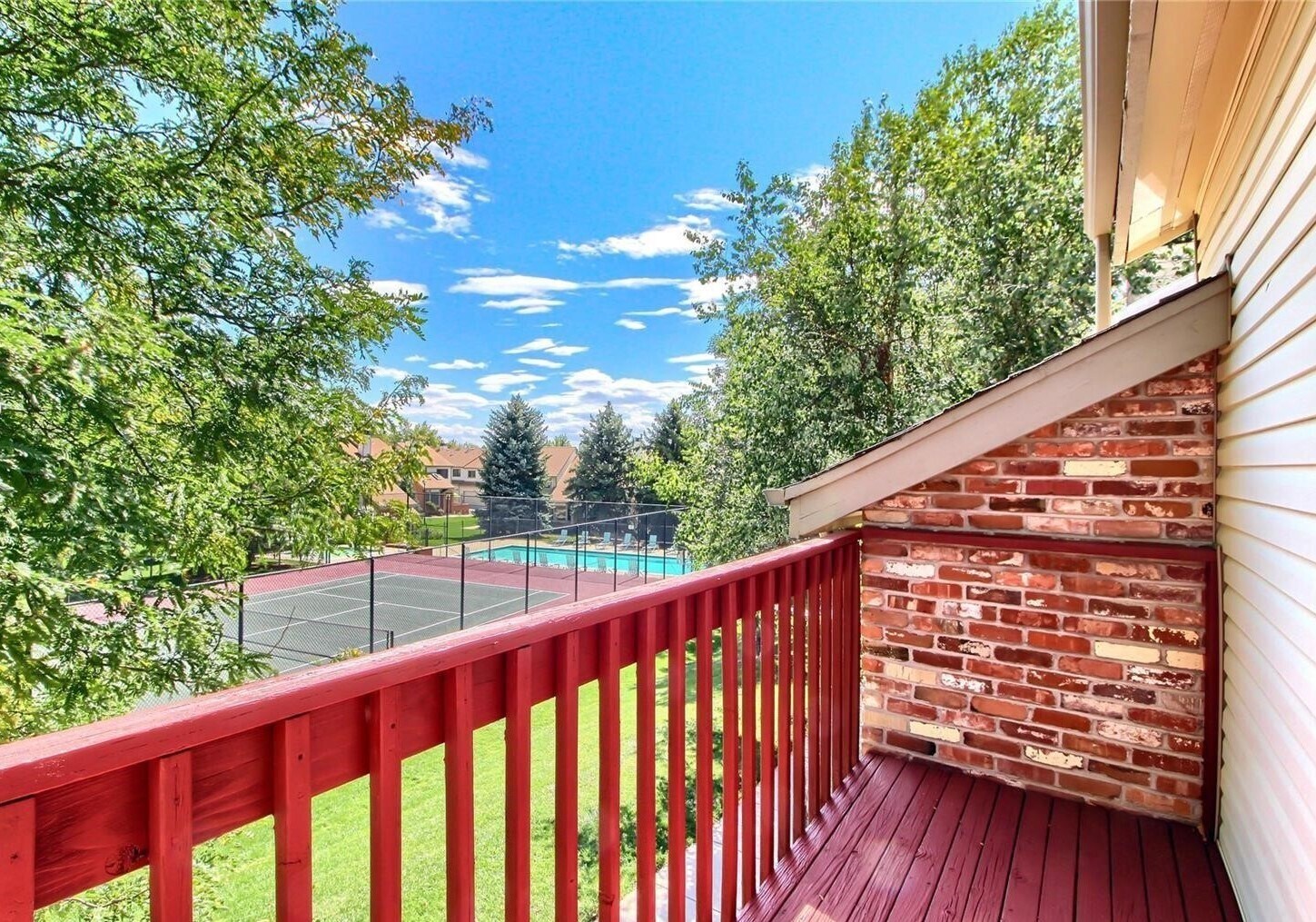 balcony from 2nd bedroom - 4226 S Granby St