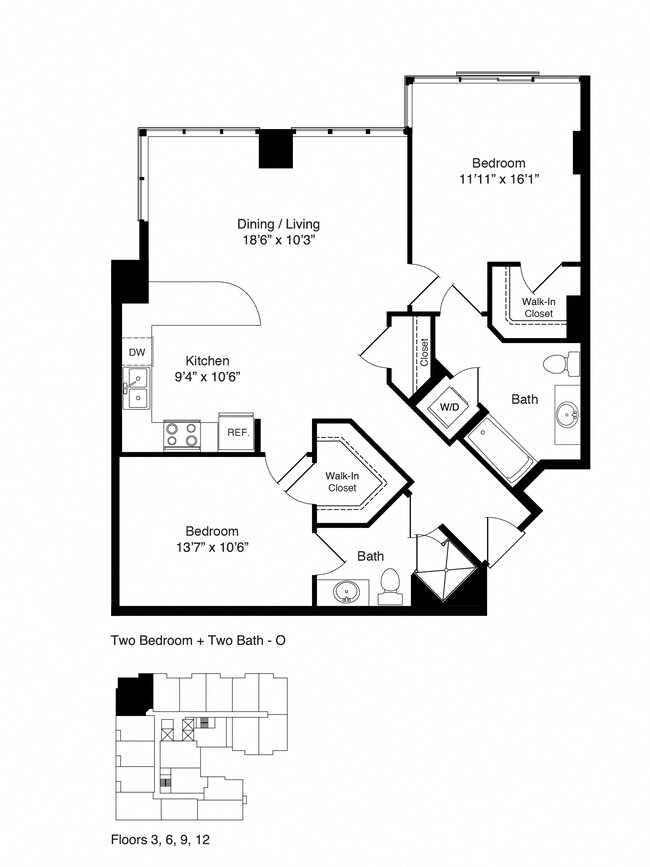 Floorplan - Lyric 440