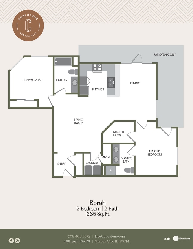 Floorplan - Copestone Apartments