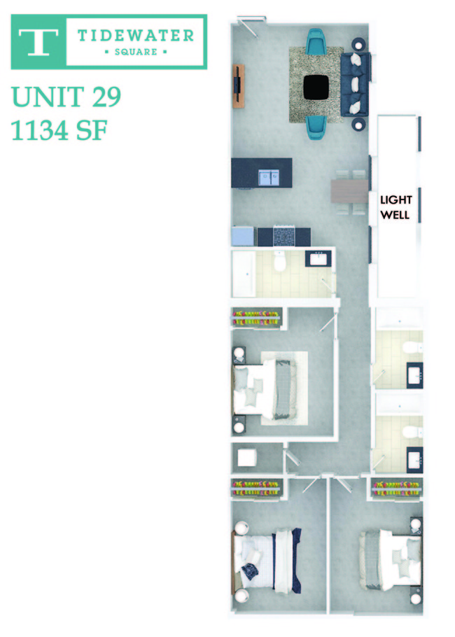 Floorplan - Tidewater Square