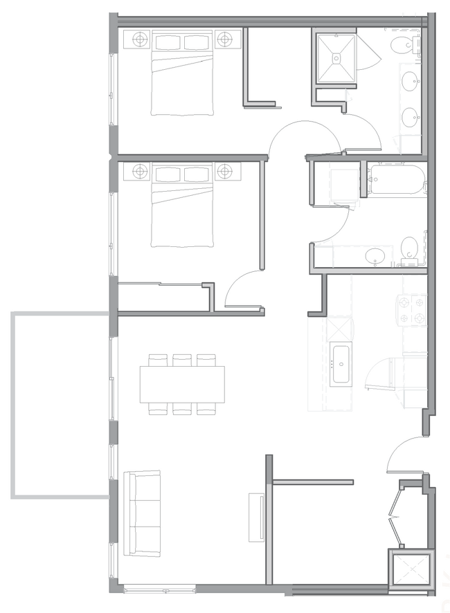 Floorplan - Uptown at Kirkland Urban