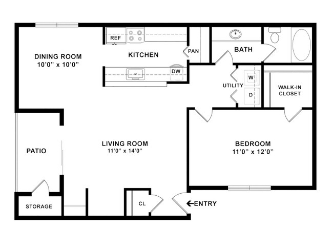 Floorplan - Leander