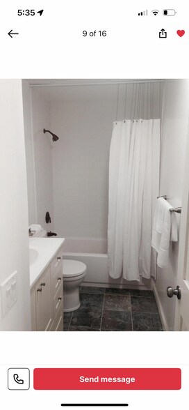 Updated full bath with tub. - 357 Winsome Pl