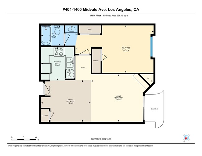 Floorplan - Midvale Court Apartments Westwood