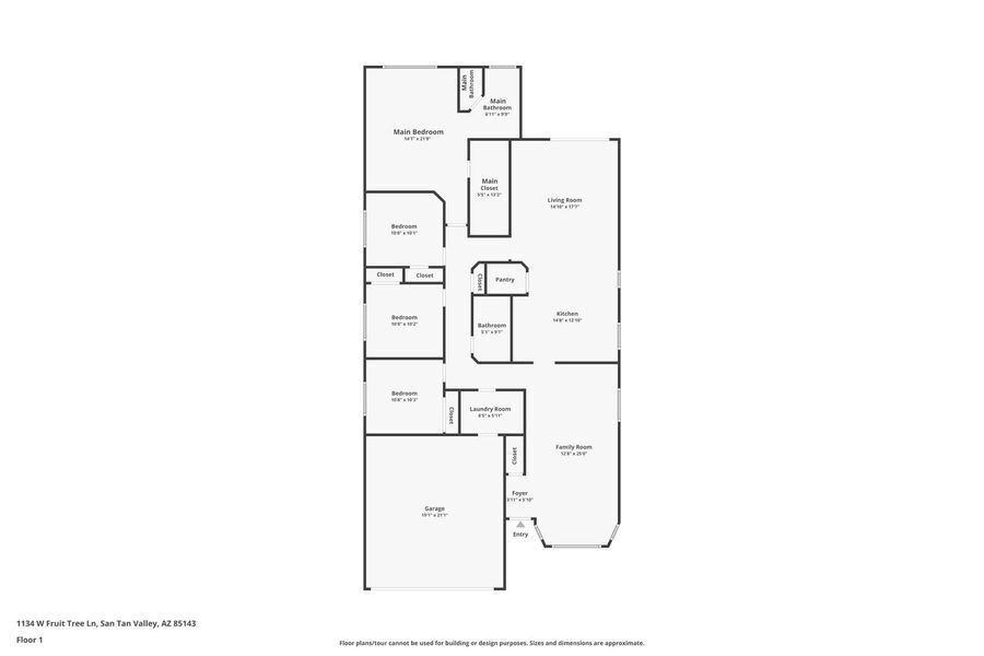 Building Photo - 1134 W Fruit Tree Ln