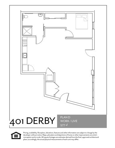 Floorplan D - 401 Derby