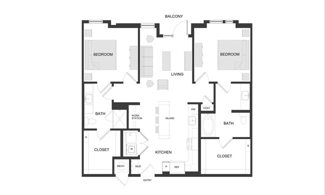 Floorplan - The Annabel at Assembly Park