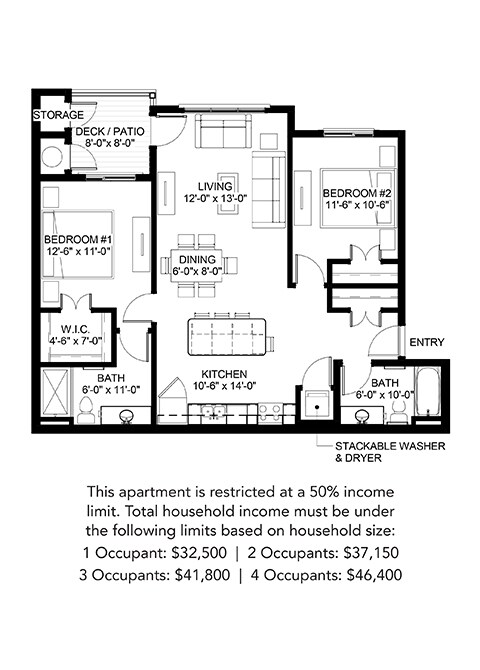 Floorplan - East Range Crossings