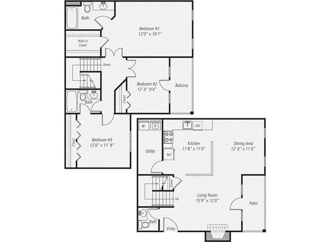 Floorplan - eaves Fairfax City