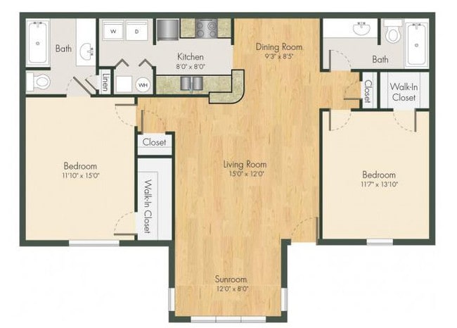 Floorplan - Addison on Cobblestone