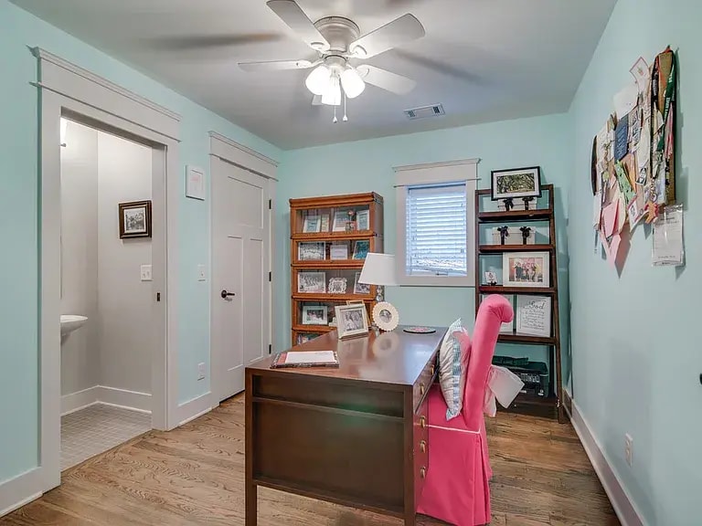 Downstairs Office with 1/2 Bathroom - 619 Chesterfield Way