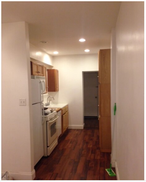 Galley Kitchen & Half Bath - 1412 Orange Street