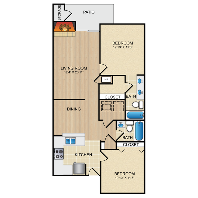 Floorplan - Avistar At The Oaks