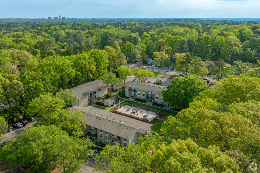 Aerial Overview - Spanish Trace Apartments