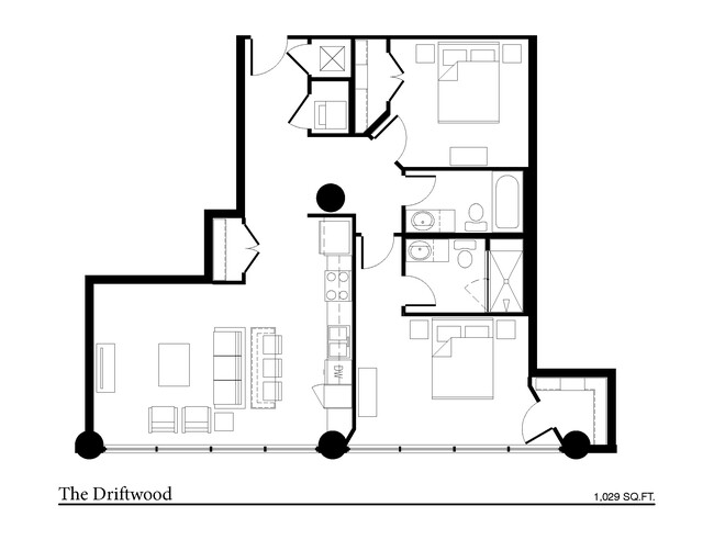 The Driftwood - The Roebuck Lofts