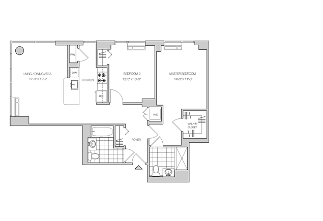 2BR/2BA- Residence S - The Maximilian