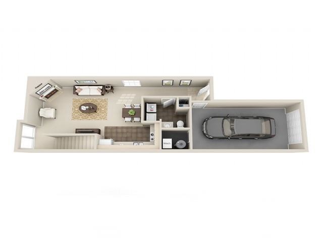 Floorplan - Timbercreek East Townhomes