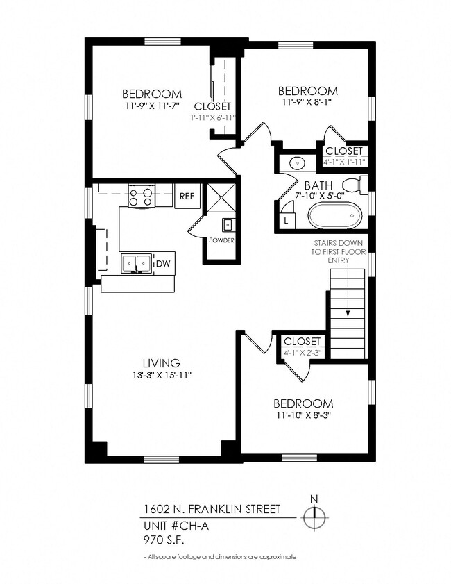 Floorplan - 1602 Franklin