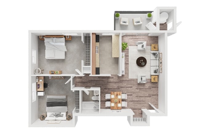 2 Bedroom Executive - Walker Manor