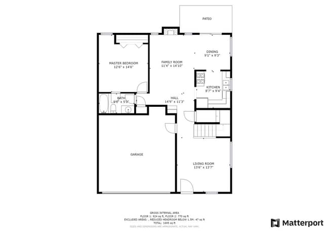 Building Photo - Perfect location 3 bed 2 bath with fenced in back yard and two car garage!