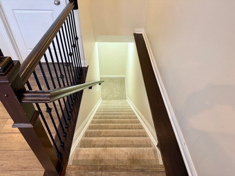 Stairs to Unfinished Basement - 6120 Jadkins Way