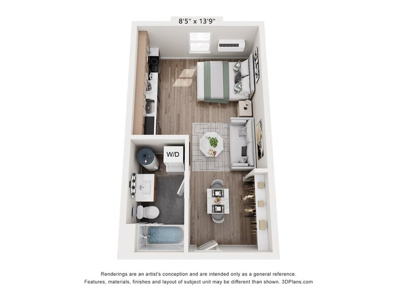 Interior Photo - Hillside Apartments
