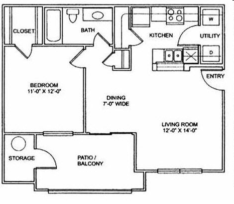 1BR/1BA - Signature Ridge