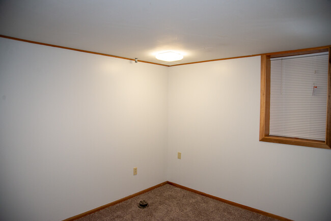 Basement bedroom with new carpeting. - 1911 Talmage Ave SE