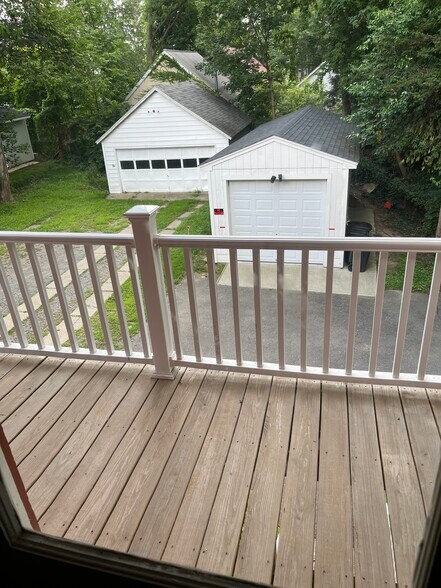 Back porch - 208 N Ballston Ave