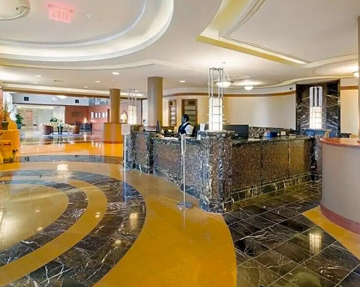 Gorgeous Art-Deco lobby - 2601 Pennsylvania Ave