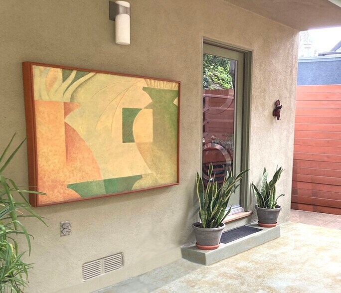 Back Patio Kitchen Door. - 8616 Wonderland Ave