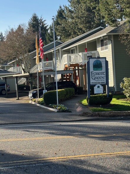 Remodeled exterior - Forest Green Apartments